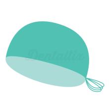 Propylene Surgeon's Cap with Ribbons (250 pcs)