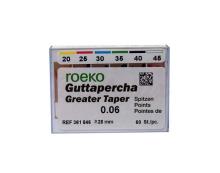 Greater Taper Conic: Gutta-percha tips (60 pcs)