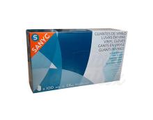 Luvas Vinílicas Descartáveis (100 pcs)