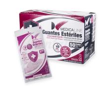 Luvas de Látex Estéreis com Pó (50 Uds)