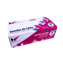 Guanti in lattice senza polvere (100u)