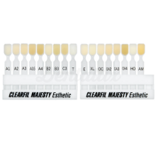 Guida ai colori estetici di Clearfil Majesty Esthetic