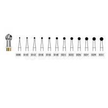 Fresa Redonda H1SE de Tungsteno para CA (5 uds)