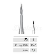 Fresa H249M fiamma Extrafine C. Tungsteno FG (5u)