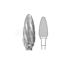 Fresa Ovo H251GEA de Tungsténio para PM
