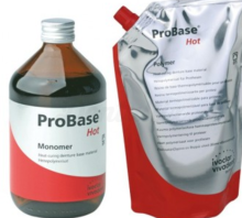 Kit de resina Probase Hot incoloro