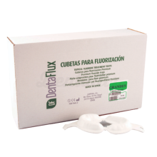 Double fluoride tray available in different sizes (50 pcs)