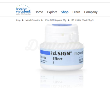 blocchi di ceramica IPS effetto DSIGN