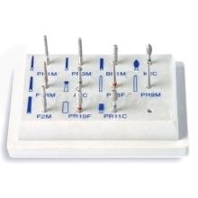Preparazione della corona: 11 Kit di preparazione delle frese