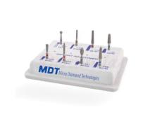 Kit de Fresas de Diamante para Implantes Dentales