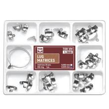 Kit de Matrizes Metálicas Dentárias Lug (30 uds)