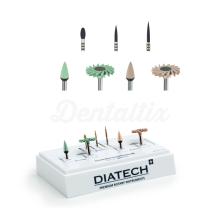 Kit di Frese e Lucidatori per Preparazione e Lucidatura per Ceramica Dentale