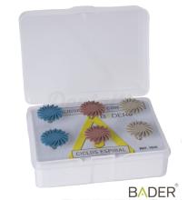 Kit de Pulidores en Espiral Diamantados para Composite (6 uds)