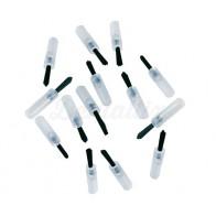 PINCÉIS ADESIVOS PRETOS (cx100u.) ACESSÓRIOS COMPÓSITOS