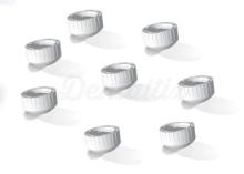 TAPONES LIGHT ROSCADOS LENS 25u.