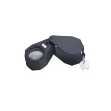Lente d'ingrandimento Triplet con luce LED 10X