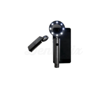 Loupe avec lumière pour la photographie couleur