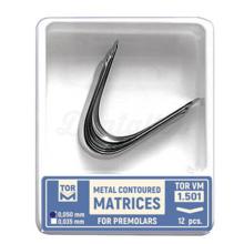 Matrices Metálicas para Molares y Premolares (12 uds)