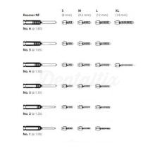 Mira-Post: Parafuso Intradicular folheado a ouro (12 pcs)