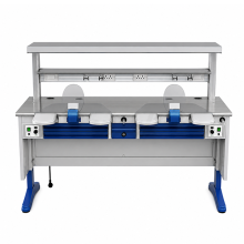 Steel Workstation with 2 Stations