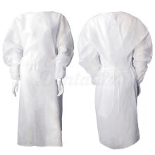 White Elastic Gown One Size