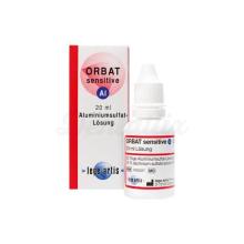 Orbat Sensitive: Soluzione di solfato di alluminio al 25% (40 ml)