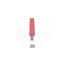 Pierres roses pour le polissage et les alliages : (12 pcs)