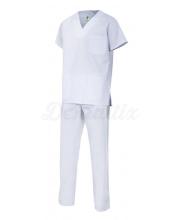 Pijama Blanco Básico Unisex