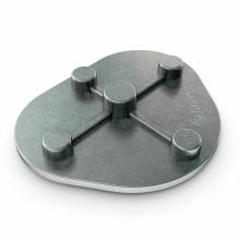 Placa Metálica de fijación por tornillo (10u.)