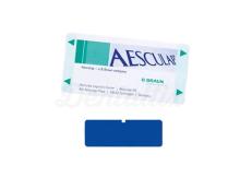 Blue Name Plates without Inscription (50 x 18 mm)