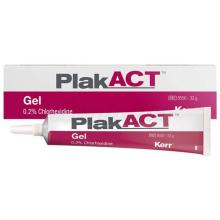 PlakACT : Gel de protection des gencives avec 0,2% de chlorhexidine (33 g)