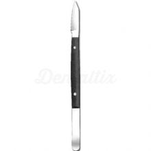 Spatule à cire lisse à double extrémité