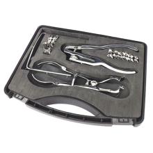 Kit de Isolamento Dique de Borracha (Arco, clamps, 2 fórceps)