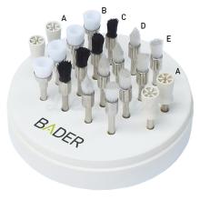 Coppette e Spazzole Nylon per lucidatura e Profilassi Dentale (100u)