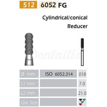 Fraise diamantée 6052 FG à anneaux (5 pcs)