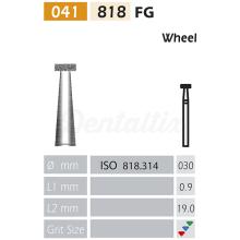 Fraise diamantée 818 FG en forme de roue (5 pièces)