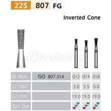 Fraise diamantée 807 FG en forme de cône inversé BADER (5 pcs.)
