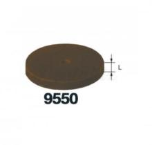 Disco Pulidor Marrón 9550 para Metales no Preciosos (10 uds)