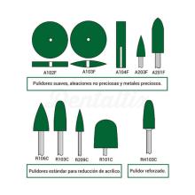Polissoirs dentaires pour finitions et polissages lisses (10 pcs)