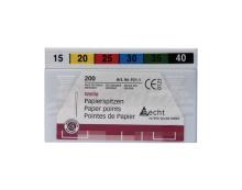 Assorted white paper tips (ISO 28mm)