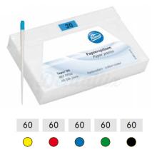 Pontas de Papel de Diferentes Conicidades para Endodontia