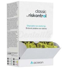 RISKCONTROL: Embouts non stérilisés pour seringue air-eau (250 pcs)