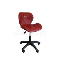 Silla de Trabajo Tapizada con Ruedas (43/58 cm)