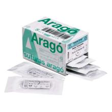 Suture en soie TB non absorbable (12 pcs)