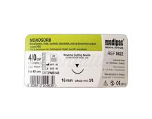Suture monofilamento MONOSORB PDA 45cm 3/8 cir.16mm
