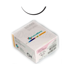 Seda Silk: Sutura Negra de Seda No Absorbibles