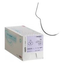 Perma Sharp: Sutura Negra de Seda No Absorbible (12 uds)