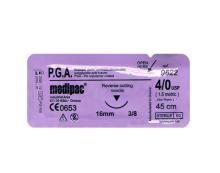 PGA: Suturas Quirúrgicas 3/8 de Calibre 6/0 (24 uds)