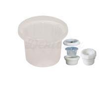 Plastic sieve for strawberry cleaning container