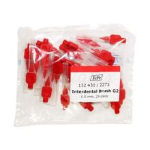 Spazzole Interdentali Rosse - 0,5 Mm (25 Pezzi)